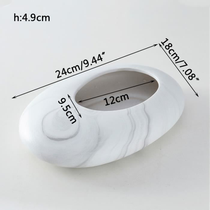 Blanc Antarc Grand Pot De Fleurs En Céramique Avec Soucoupe Blanc Mat