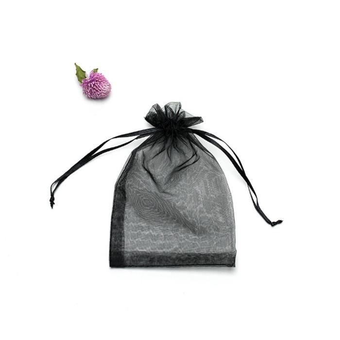 100 Sachets Organza 10x15 Cm Avec Cordon - Protection Fruits Jardin, Sacs Cadeaux Lavande - Réutilisables - 13