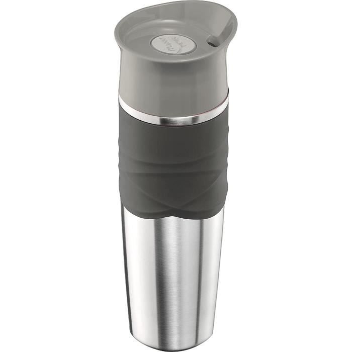 eppikan EppiTall - Tasse isotherme en acier inoxydable - Tasse à café - Tasse à thé - Tasse thermique - 380 ml - Couvercle avec ouverture verrouillable (380 ml, vert mousse eppikan EppiTall - Tasse isotherme en acier inoxydable - Tasse à café - Tasse à thé - Tasse thermique - 380 ml - Couvercle avec ouverture verrouillable (380 ml, vert mousse