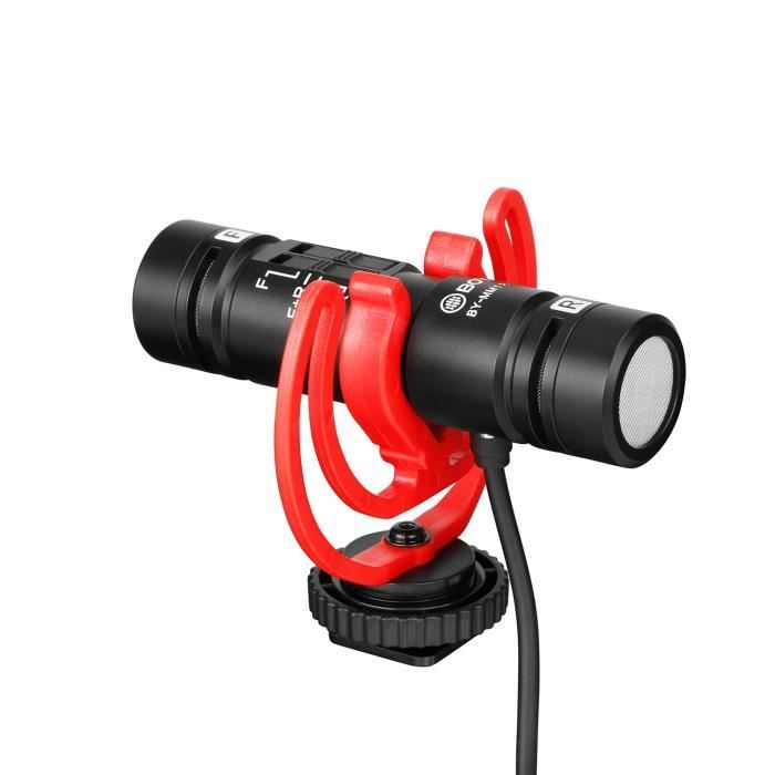 Microphone,BOYA BY-MM1 PRO – Microphone à condensateur à double Capsule, fusil de chasse, micro vidéo, pour iPhone - BY-MM1 PRO