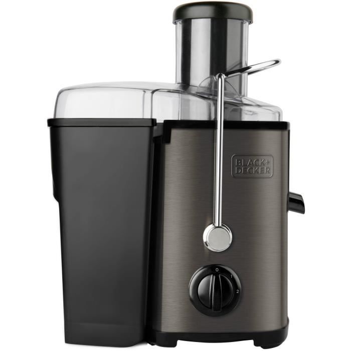 Centrifugeuse BLACK & DECKER BXJE600E - 600W - 2 vitesses - Compatible lave-vaisselle - Black et decker