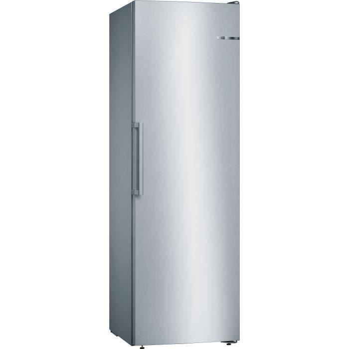 Bosch Gsn36vlfp Congelateur Armoire 242 L Froid No Frost Multiairflow A L 60 X H 186 Cm Inox Achat Vente Congelateur Porte Bosch Gsn36vlfp