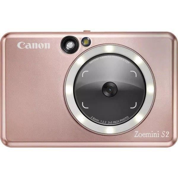 Canon ZOEMINI S2 Appareil photo instantanée et imprimante de poche - Rose doré - 4519C006AA