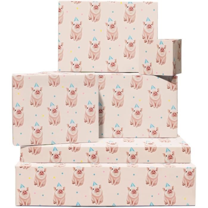 Lot de 4 feuilles de papier cadeau pour l'Aïd Mubarak, mouton, agneau, lune, étoile, cadeau d'anniversaire pour enfants, fête de Ramadan, fête Lot de 4 feuilles de papier cadeau pour l'Aïd Mubarak, mouton, agneau, lune, étoile, cadeau d'anniversaire pour enfants, fête de Ramadan, fête