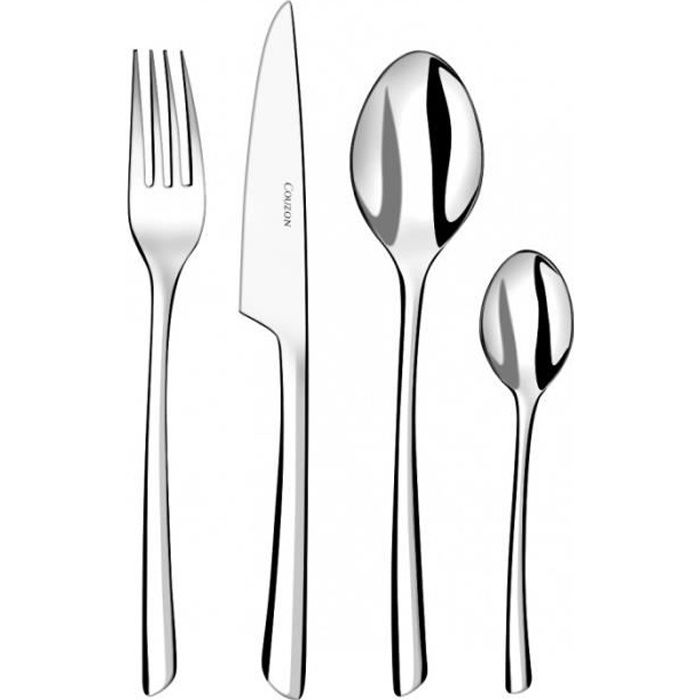 Couzon Menagere 24 Pieces Quel Delice Sans Coffret Cdiscount Maison