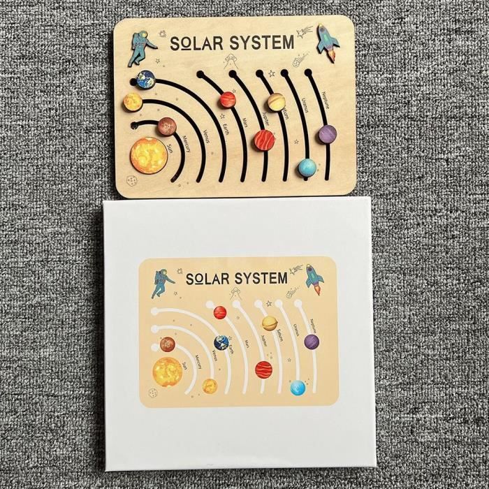 Minifinker Jouets du système solaire Puzzle à assembler soi-même