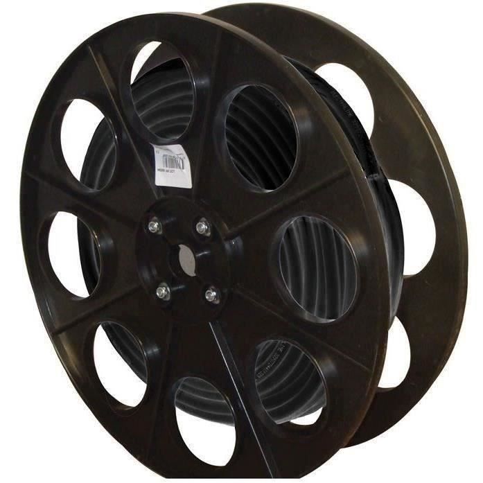 Câble souple HO7RNF - 3x1.5 mm² - 1/2 touret 75 m - noir