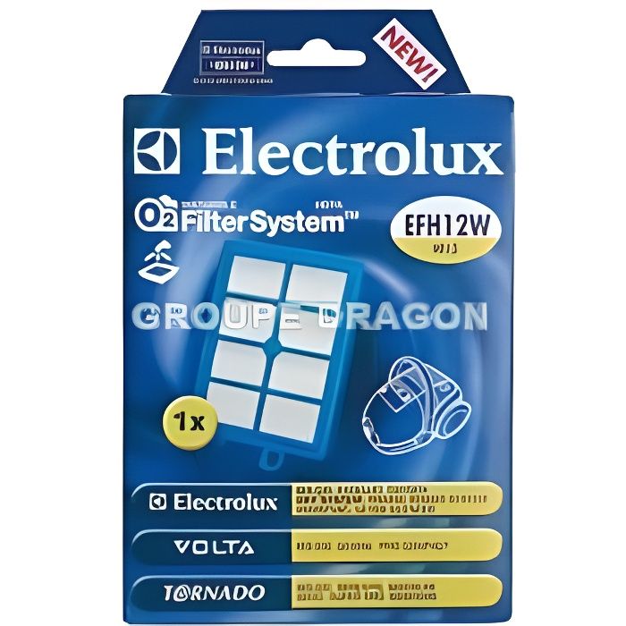 Filtre HEPA Electrolux EFH12W – Lavable, Compatible Aspirateurs AirMax - vue 2