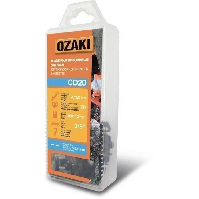 Chaîne de tronçonneuse OZAKI sous coque semi carrée: