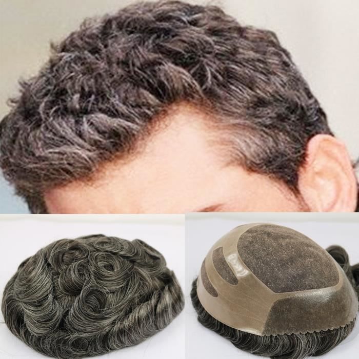 perruque pour homme cheveux naturel