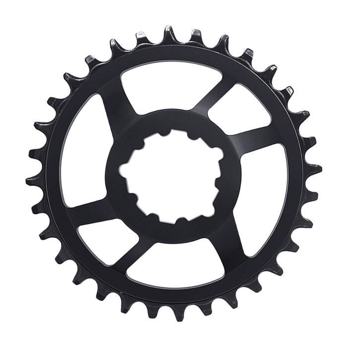 Pédalier VTT Acier Carbone 24-34-42D 170mm - Manivelles 3 Plateaux Pour Transmission 21/24/27 Vitesses, Robuste Et Performant