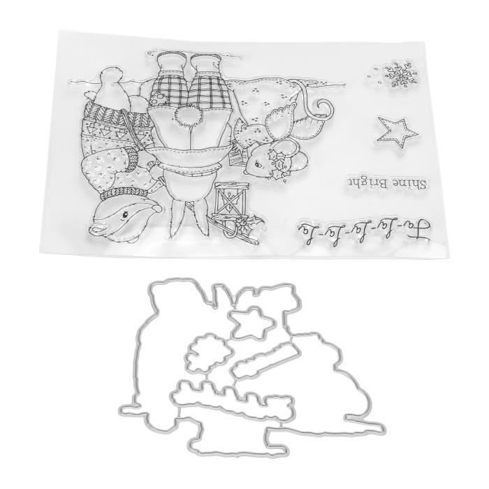 DIY Clear Stamps Tampons Universels Pour Cartes De V ux Albums Photo Cdiscount BeauxArts et