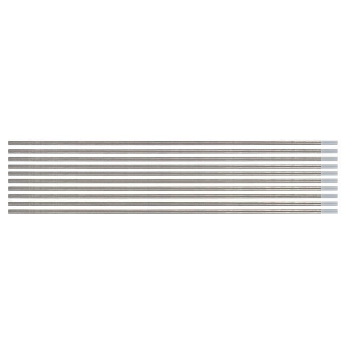 WC20 2% Électrodes Cérium Tungstène TIG Ø1.6x175mm 10PC - Électrodes Tungstène Grises Pour Soudure TIG Universelle