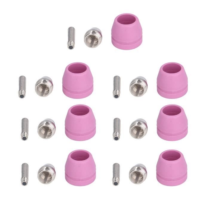 Lot De 21 Pièces : Bouchons, Boucliers, Embouts Pour Torche Plasma Lincoln ProCut-55/80 - Neuf