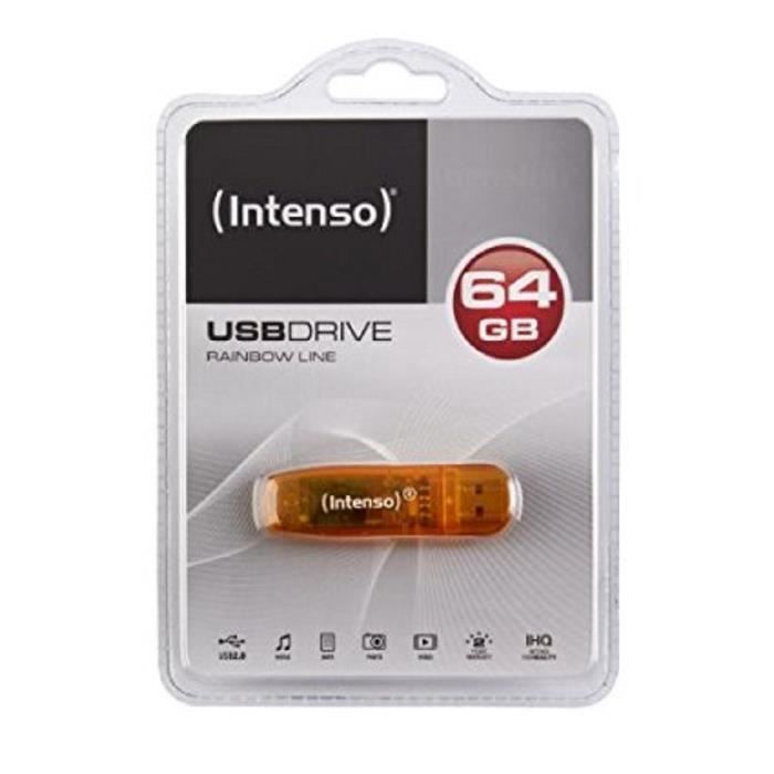 Intenso Rainbow Line lecteur USB flash 64 Go USB Type-A 2.0 - vue 2