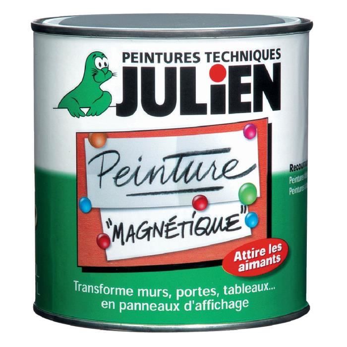 Peinture magnétique Julien - Boîte 500 ml - Cdiscount Bricolage