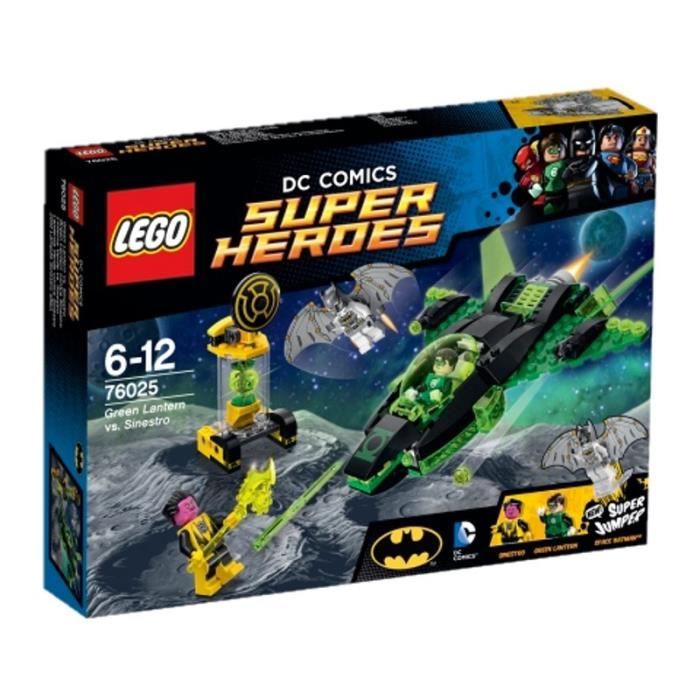 LEGO® DC Comics Super Heroes 76025 Green Lantern vs Sinestro Reconditionné - Lego reconditionné disponible sur Cdiscount Seconde Vie