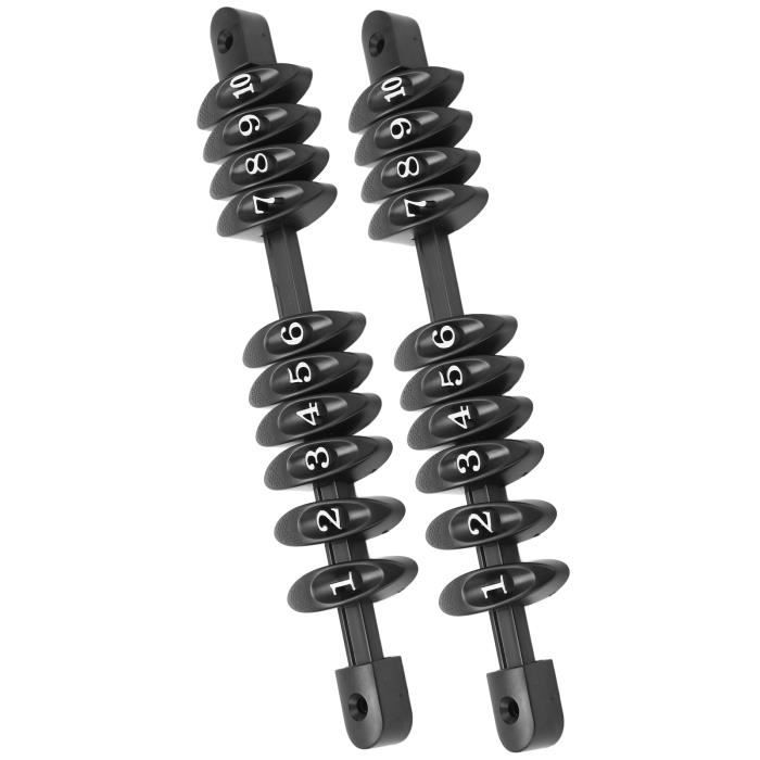 Lot de 2 poignées de rechange en plastique pour baby-foot, table de football, jeu d'intérieur - Jeux - Jouets