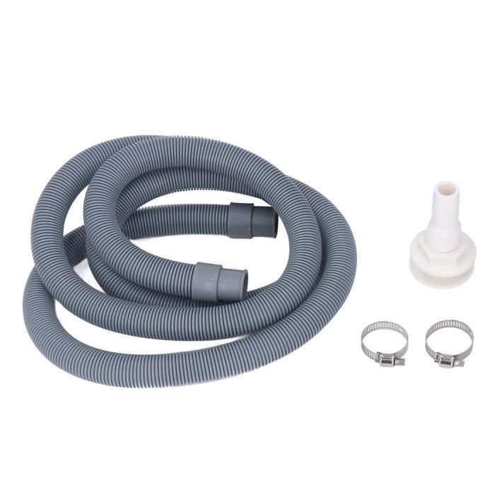 Tuyau Pompe Cale 6 Pieds – Diamètre 1 1/8″ En PVC Flexible, Avec 2 Colliers, Pour Bateau