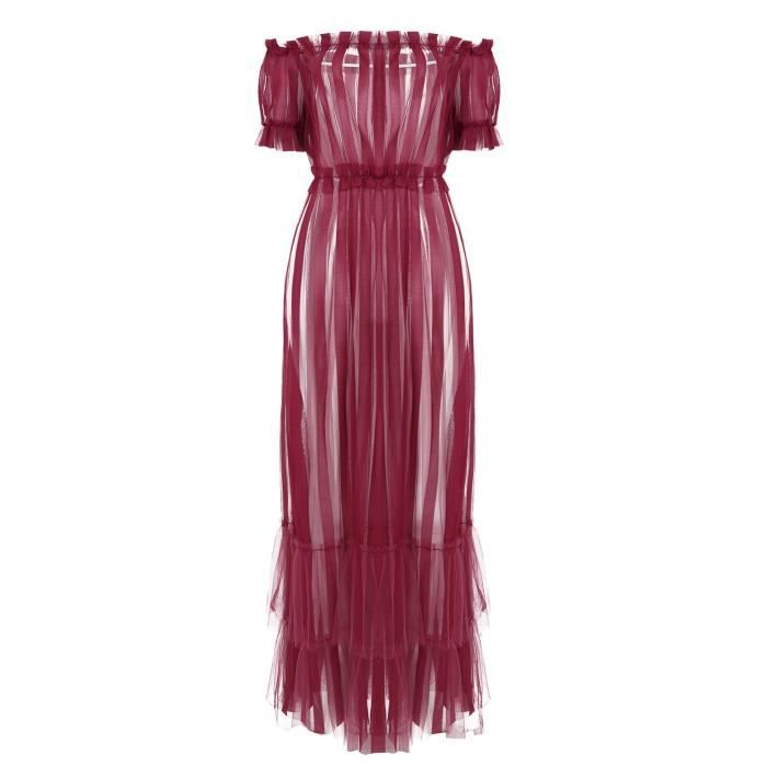 robe chemise maxi longue