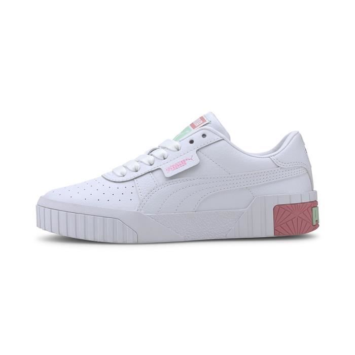 puma blanche rose