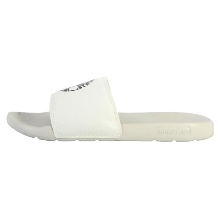 Sandales Timberland Playa Slide Blanc Noir Homme Cdiscount Sport
