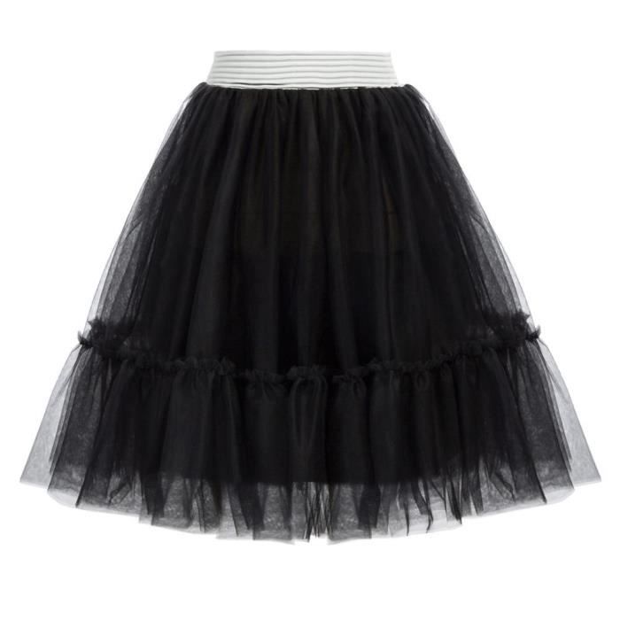Jupon Volumineux Robe Soirée Jupon Crinoline Long SSDH Volants