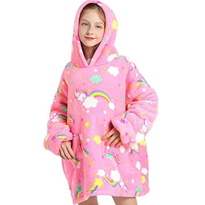Sweat à Capuche Oversize JENJON - Flanelle Douce, Unisex, Pour Rester Au Chaud à La Maison Ou En Extérieur