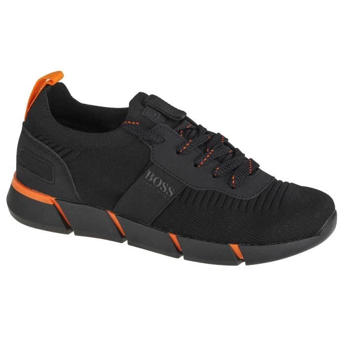 Boss BOSS Trainers J29265-09B pour un garçon Noir sneakers