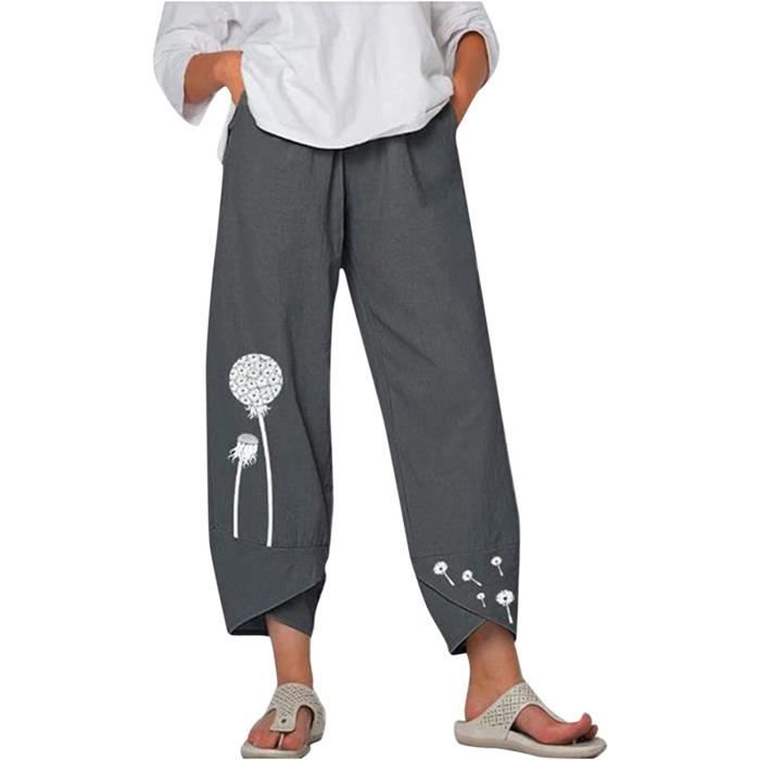 Pantalon fluide homme lin