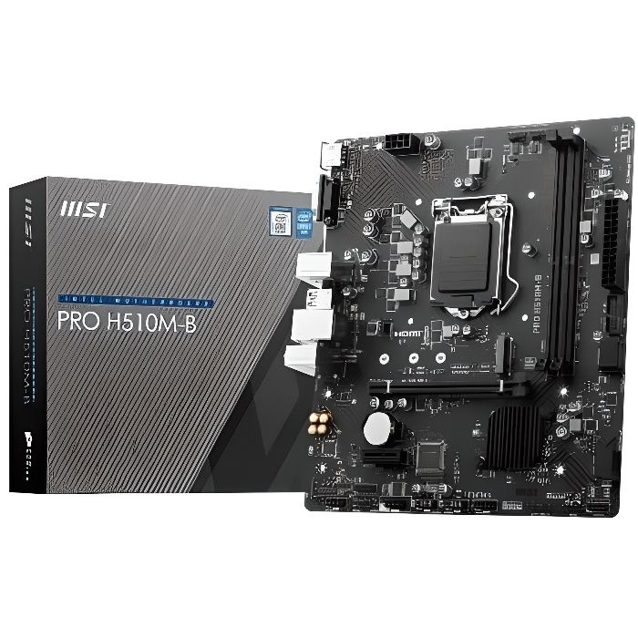 Carte Mère - MSI - PRO H510M-B (911-7E05-004)