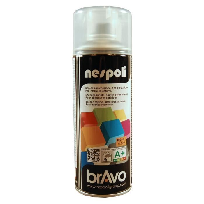 NESPOLI Aérosol vernis incolore mat 400mL