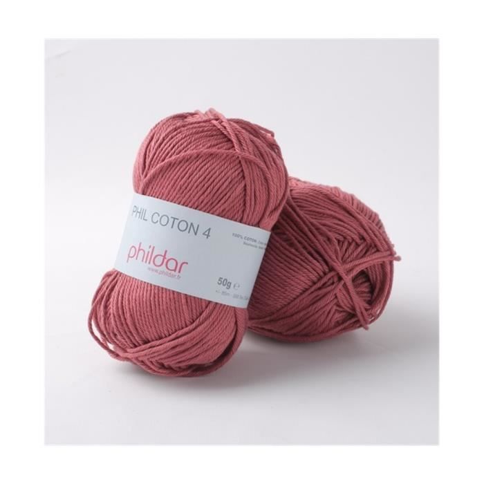 Phildar Phil Coton 4 rosewood 94 - Cdiscount Beaux-Arts et Loisirs cr?�atifs