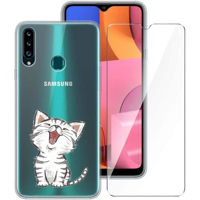 Verre Trempe Pour Samsung Galaxy 0s 6 5 Coque Telephone Chat Blanc Silicone Tpu Couverture Achat Coque Bumper Pas Cher Avis Et Meilleur Prix Cdiscount
