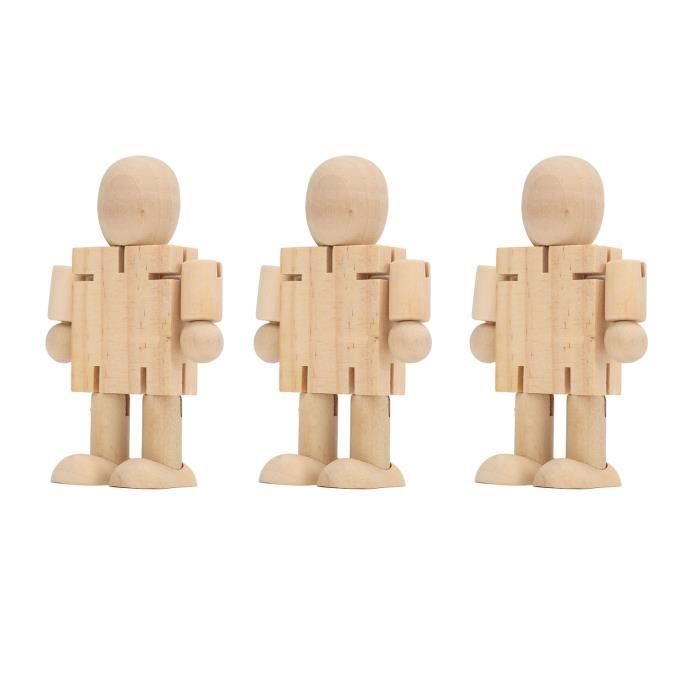 Bras De Mannequin Articulés En Bois - Épaules, Coudes, Poignets Et Doigts Mobiles - Pour Présentation Vêtements