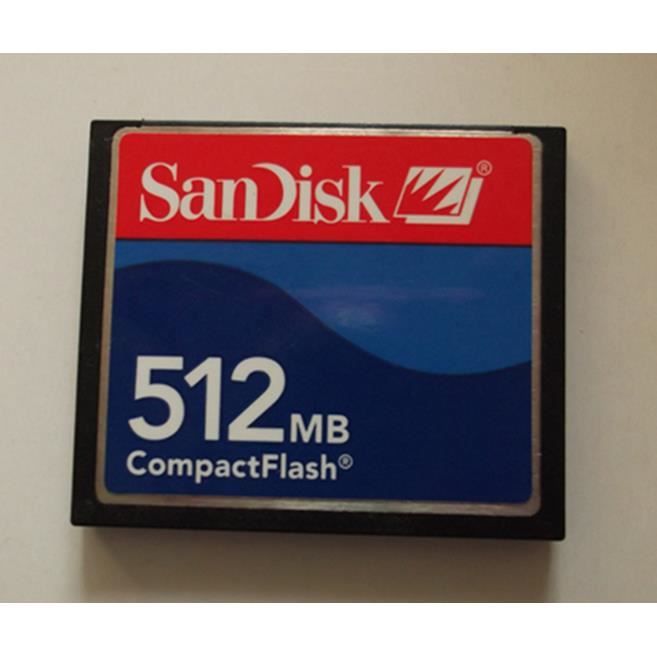 512 MB CompactFlash Card SDCFB-512-A10 CF Type I Card 