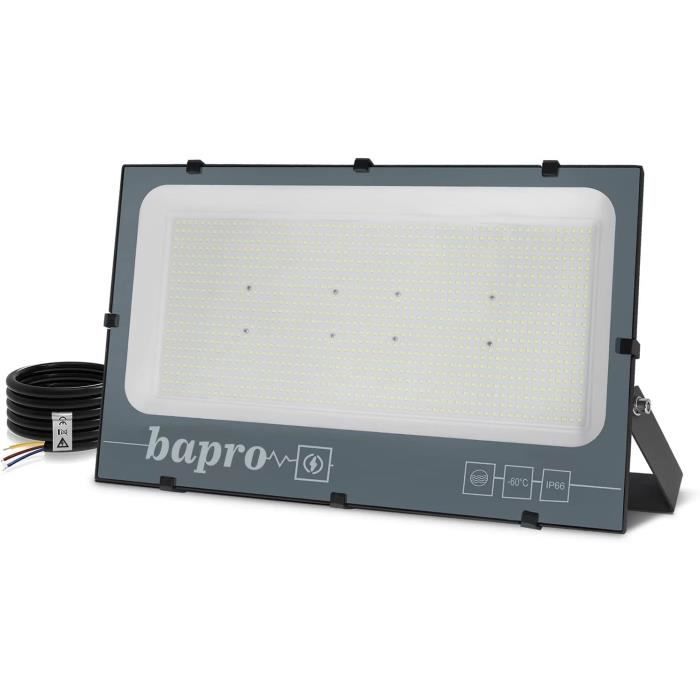 Projecteur LED Extérieur 50W 5400LM - IP66 étanche, Lumière Blanc Froid 6000K, Pour Jardin/garage