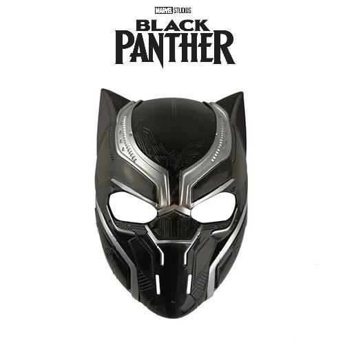 RUBIE'S Déguisement Black Panther Deluxe Enfant – Combinaison Imprimée Avec Masque Et Couvre-bottes