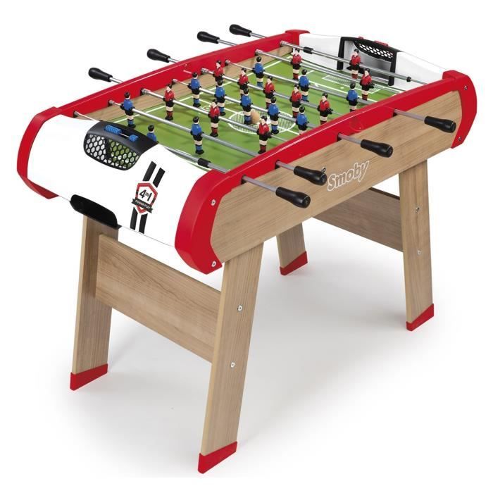 SMOBY Babyfoot Powerplay 4 en 1 - vue 2