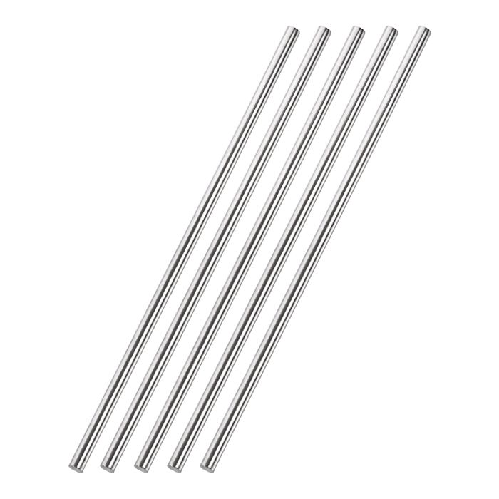 Barre Ronde En Acier Inoxydable 304 - Diamètre 8mm X Longueur 250mm - Lot De 2 Pièces Pour Bricolage Et Modélisme - 4