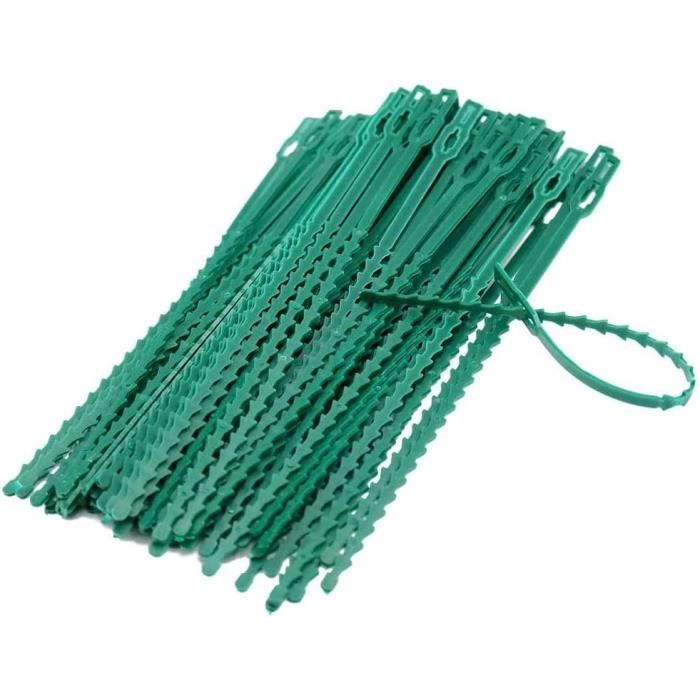 2 Rouleaux 100m Fil De Fer Jardin Vert - Attaches Plantes Avec Coupe-Fil Et Séparateur