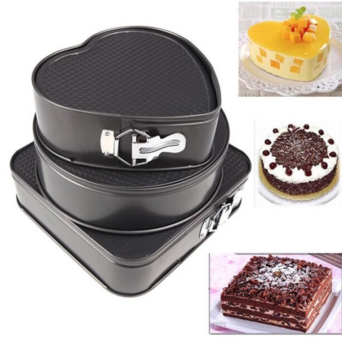 Ninja Kit 3 Moules Accessoires Anti-Adhésifs – Moule Pain, Moule Rond, Plateau Légumes Compatible Foodi