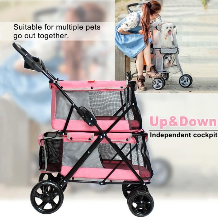 poussette buggy pour chien