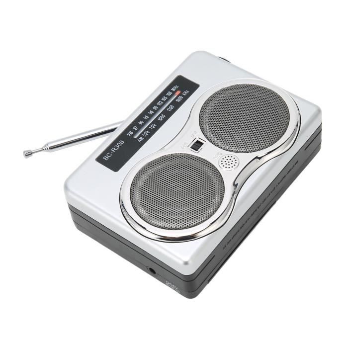 Lecteur Cassette Portable Auvisio Avec Enregistreur Vocal Intégré - Nostalgie Analogique, Micro Inclus, Piles Ou Secteur