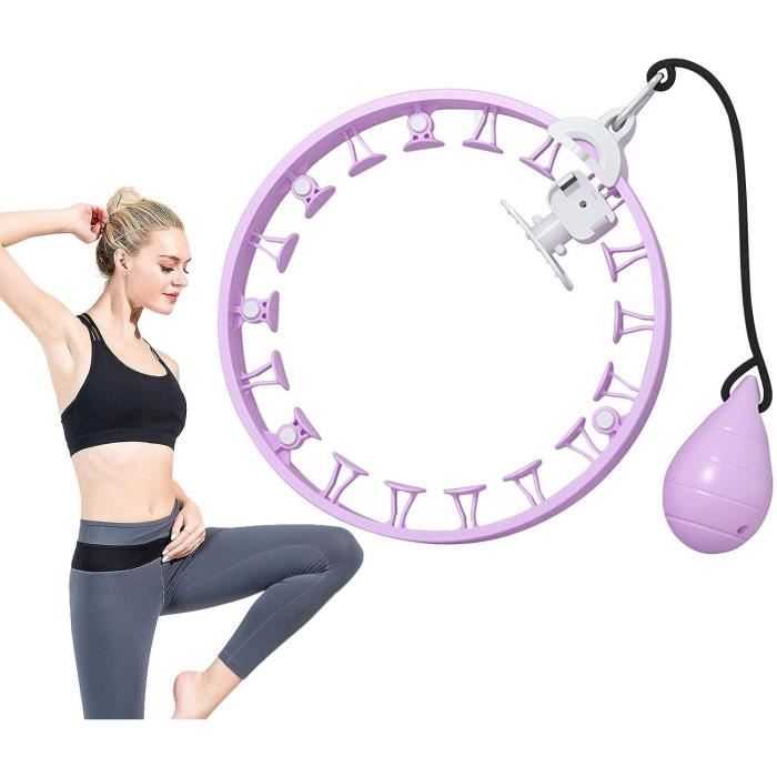 Cerceau De Fitness Lesté Pliable - Pour Abdos, Taille, Entraînement Silencieux à La Maison