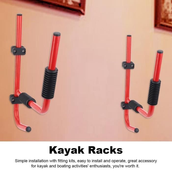 Support Mural Pour Kayak - Stockage Robuste Et Gain De Place