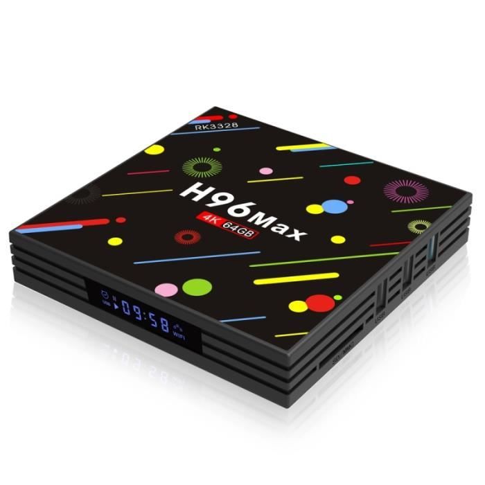 Mini PC Android TV Box 4K Ultra HD LED Media Player Smart TV avec