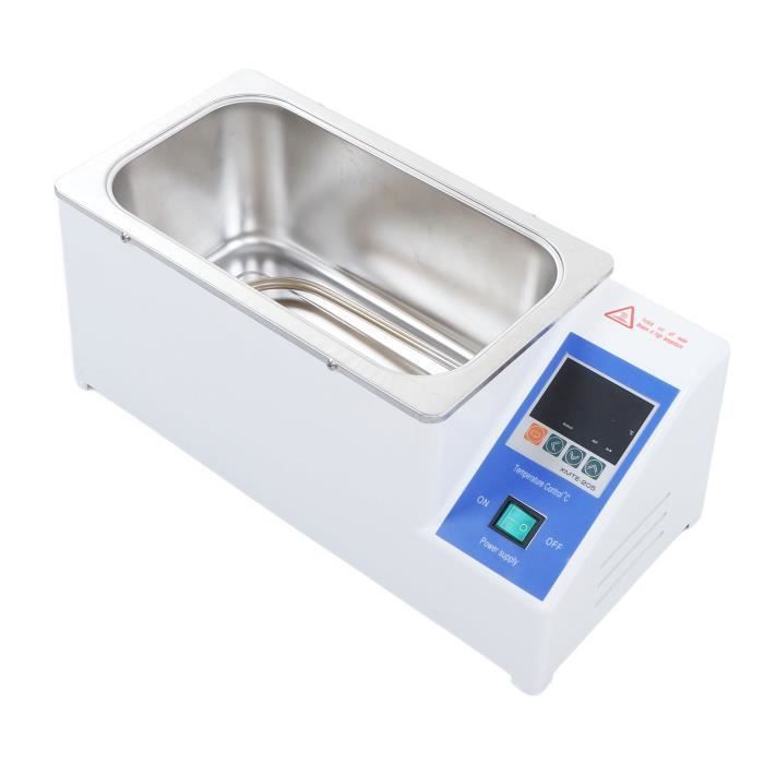 Bain-Marie thermostatique numérique de Laboratoire - Chauffe-Eau électrique 1200 W, Bain-Marie à température constante, revêtement en Acier Inoxydable, Fournitures pour Bain-Marie de Laboratoire