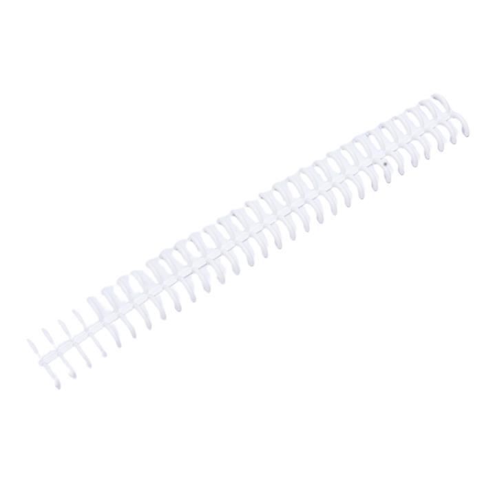 NUOBESTY Lot De 10 Peignes De Reliure En Plastique à 30