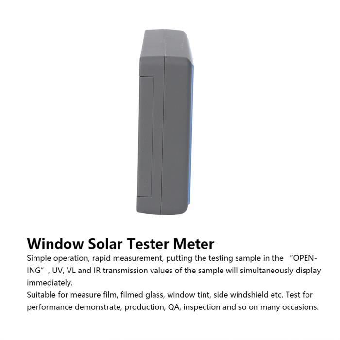 Compteur D'Énergie Solaire SM206 - Testeur Rayonnement Solaire Numérique Pour Mesures Précises